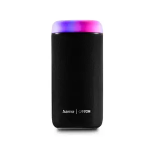 Bluetooth skaļrunis CANTON Glow Pro by HAMA, melns, 3.5 mm ieeja, LED gaismas efekti
