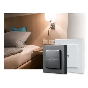 Wall switch 2-gang HomeMatic HmIP-WRC2-A-2, anthracite, wireless smart switch