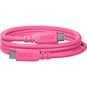 USB-C to USB-C cable Rode Microphones SC27-P — 2 m, USB 3.2 Gen1, PD, pink