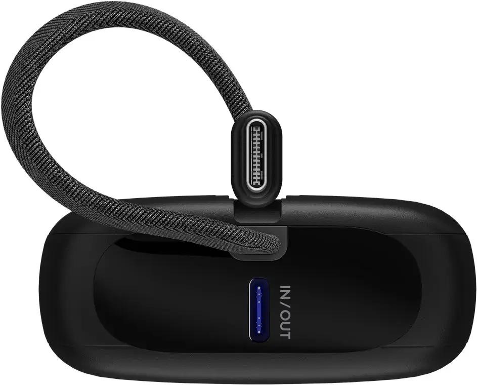 GOOBAY power bank 10,000 mAh with integrated USB‑C cable Photo 3
