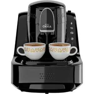 Coffee machine Arzum Okka Elite (mocha black/chrome) model 2025