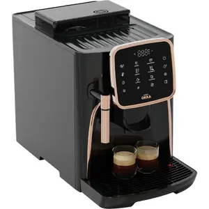 Pilnībā automātiska kafijas automāta Arzum Okka Espresso Pro 1450 W, melna/bronzas krāsā