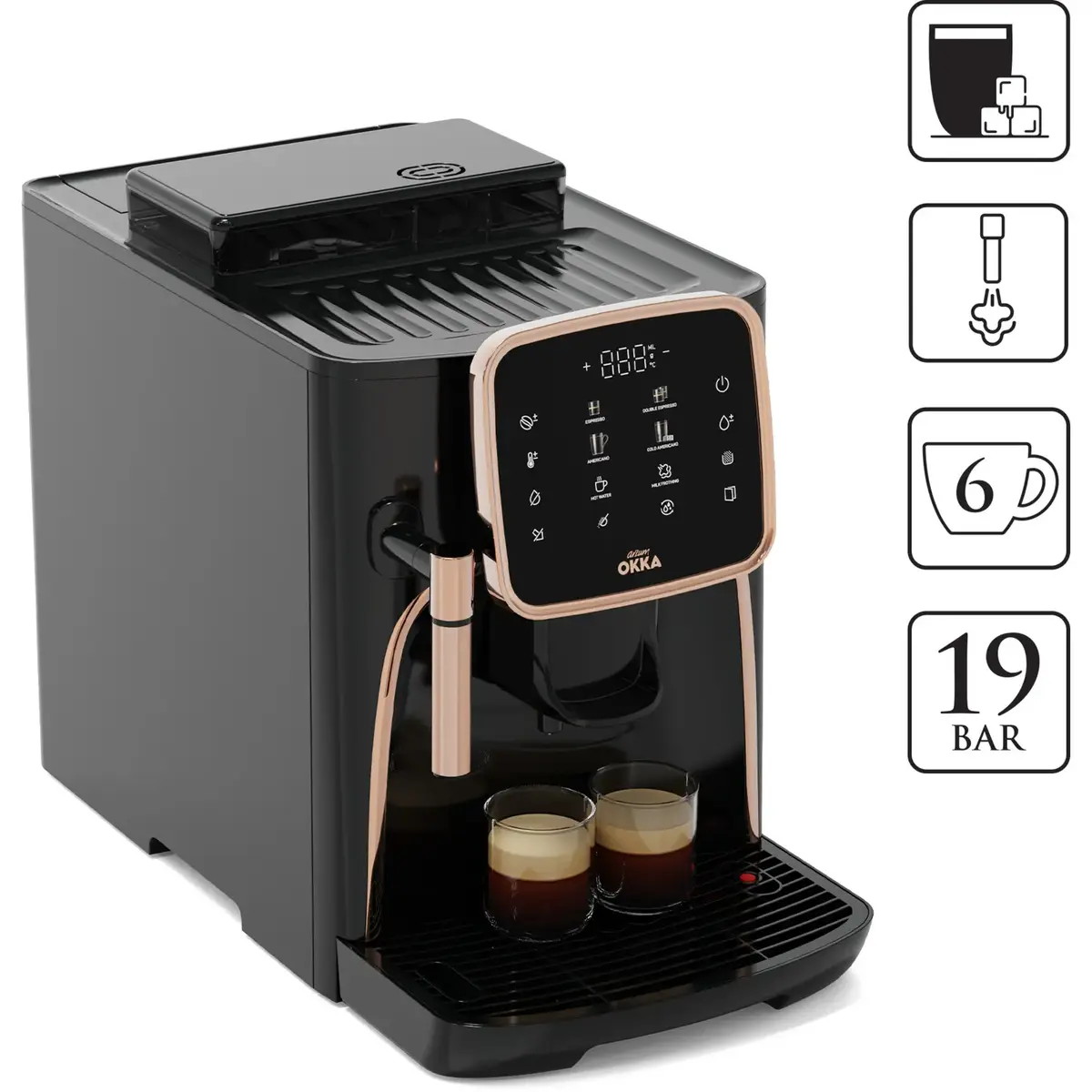 Arzum Okka Espresso Pro полностью автоматическая кофемашина Photo 2