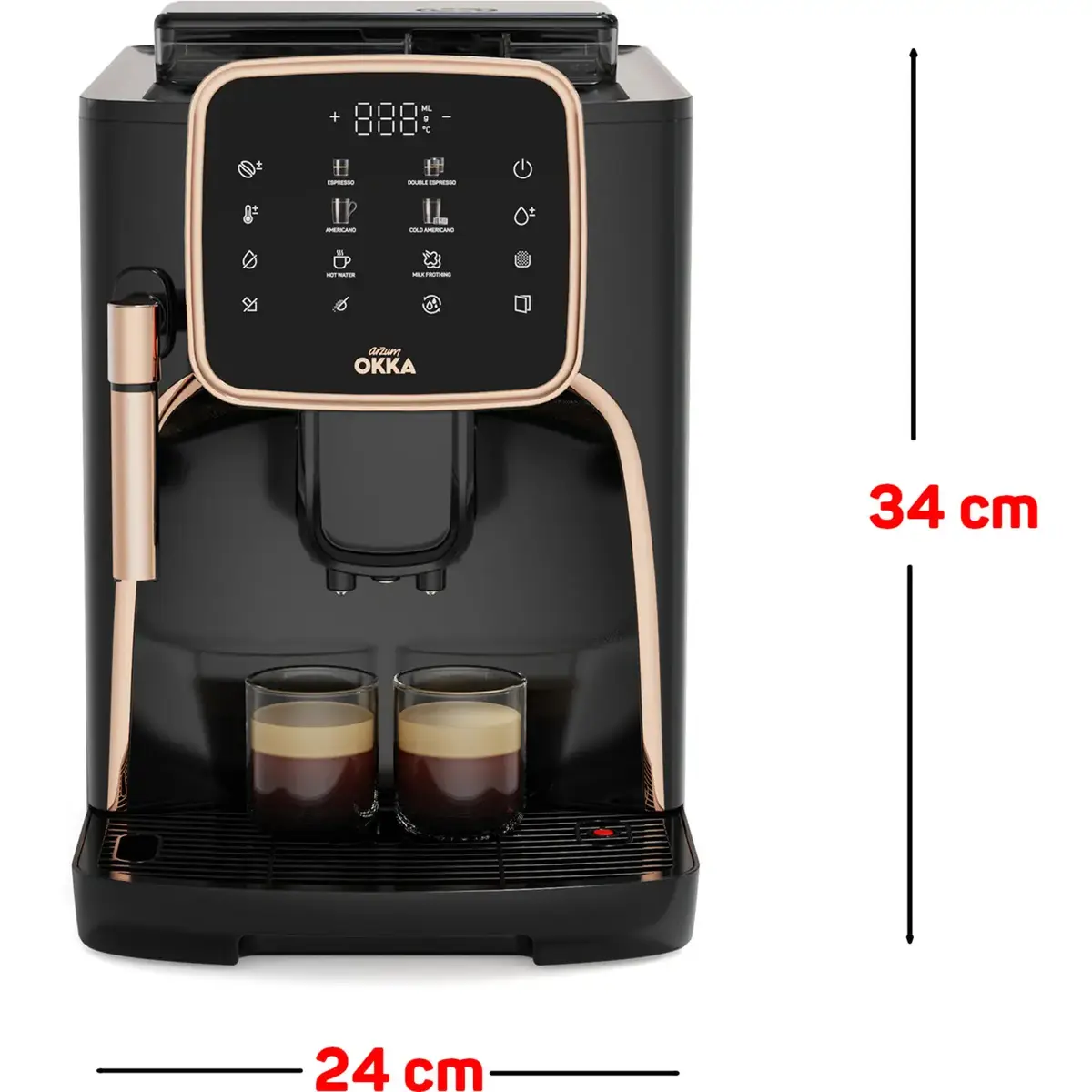Arzum Okka Espresso Pro полностью автоматическая кофемашина Photo 3