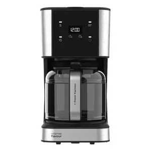 Filter coffee machine CECOTEC Coffee 66 Drop & Touch, stainless steel/black, 950 W