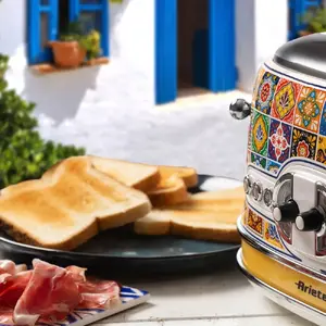 Gatavojiet pildītus grauzdiņus pēc garšas - ARIETE Positano 4 šķēļu tosteris