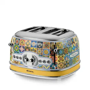 Toaster ARIETE Positano 4-slice, 1630 W, multicolour finish