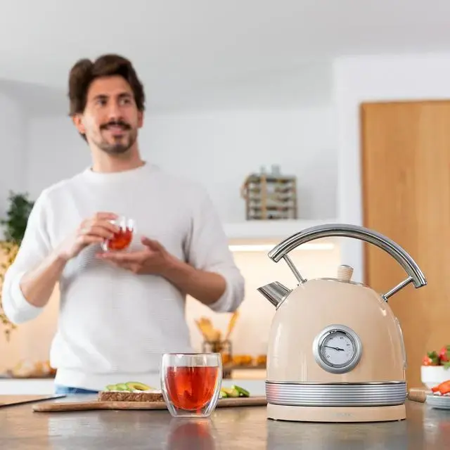 CECOTEC Thermosense 420 Vintage electric kettle Photo 5