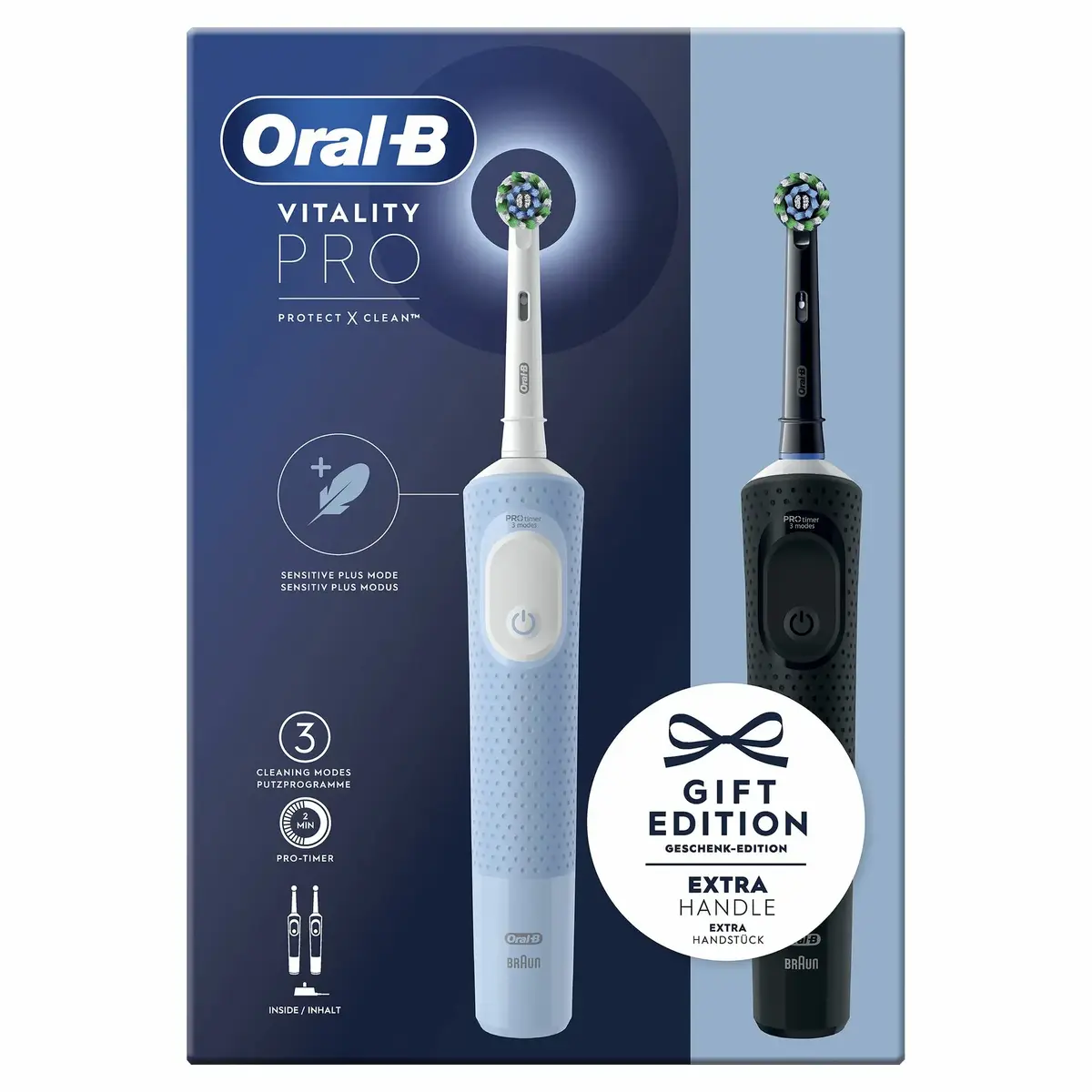 Oral-B Vitality Pro D103 Duo elektriskā suka Photo 2