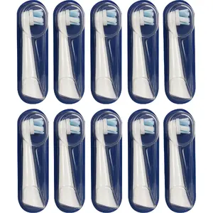 Oral-B replacement brush heads iO Ultimate Clean — 10-pack, white, superior plaque removal