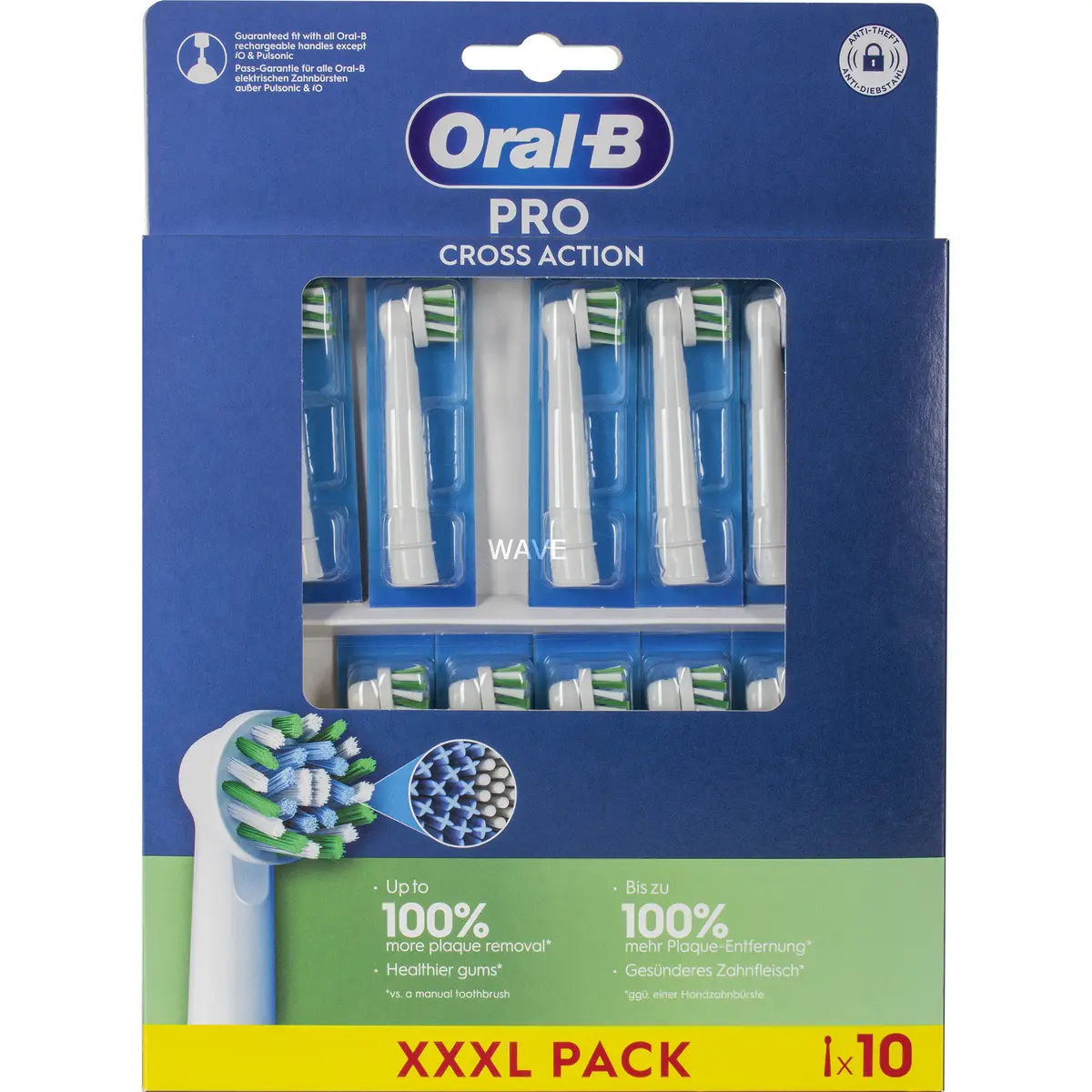 Rezerves uzgaļi Oral-B Pro CrossAction, komplekts
