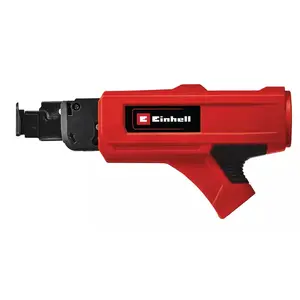 EINHELL drywall screwdriver magazine attachment for TE‑DY 18 Li and TC‑DY 710 E — red