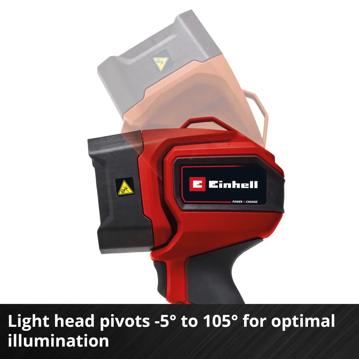 EINHELL TC-CL 18/350 Li аккумуляторный LED светильник Photo 4