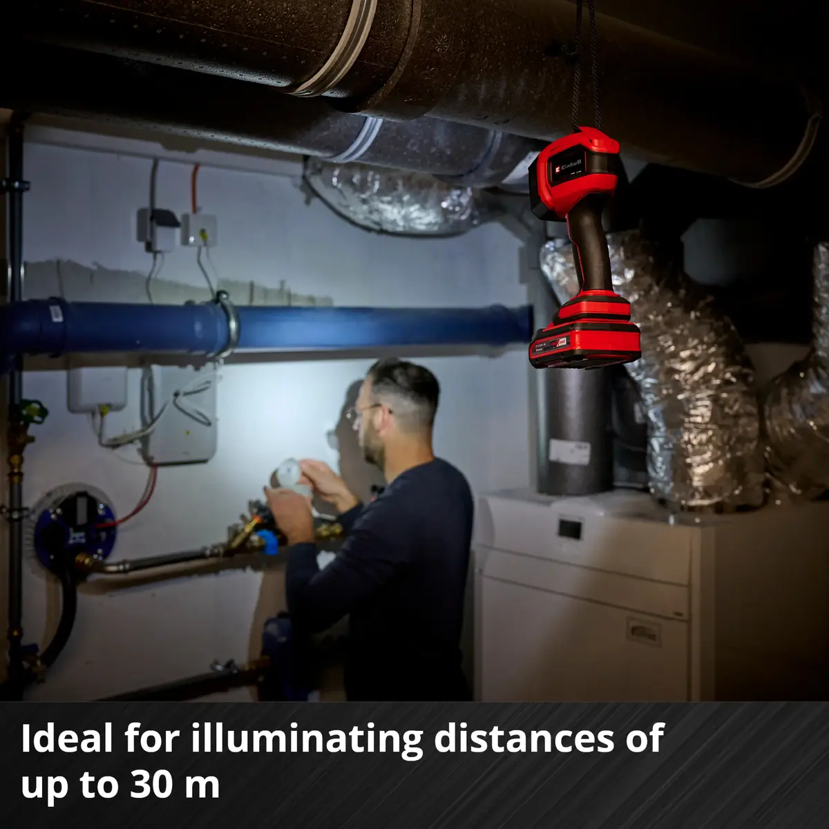 EINHELL TC-CL 18/350 Li аккумуляторный LED светильник Photo 6