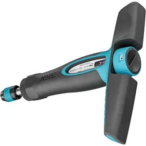 Динамометрическая отвертка Hazet 6005CT-100 с Т-ручкой, 4–10 Нм, держатель 1/4", черно/синяя