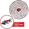 EINHELL AXXIO 18/125 bezvadu slīpmašīna Photo 6