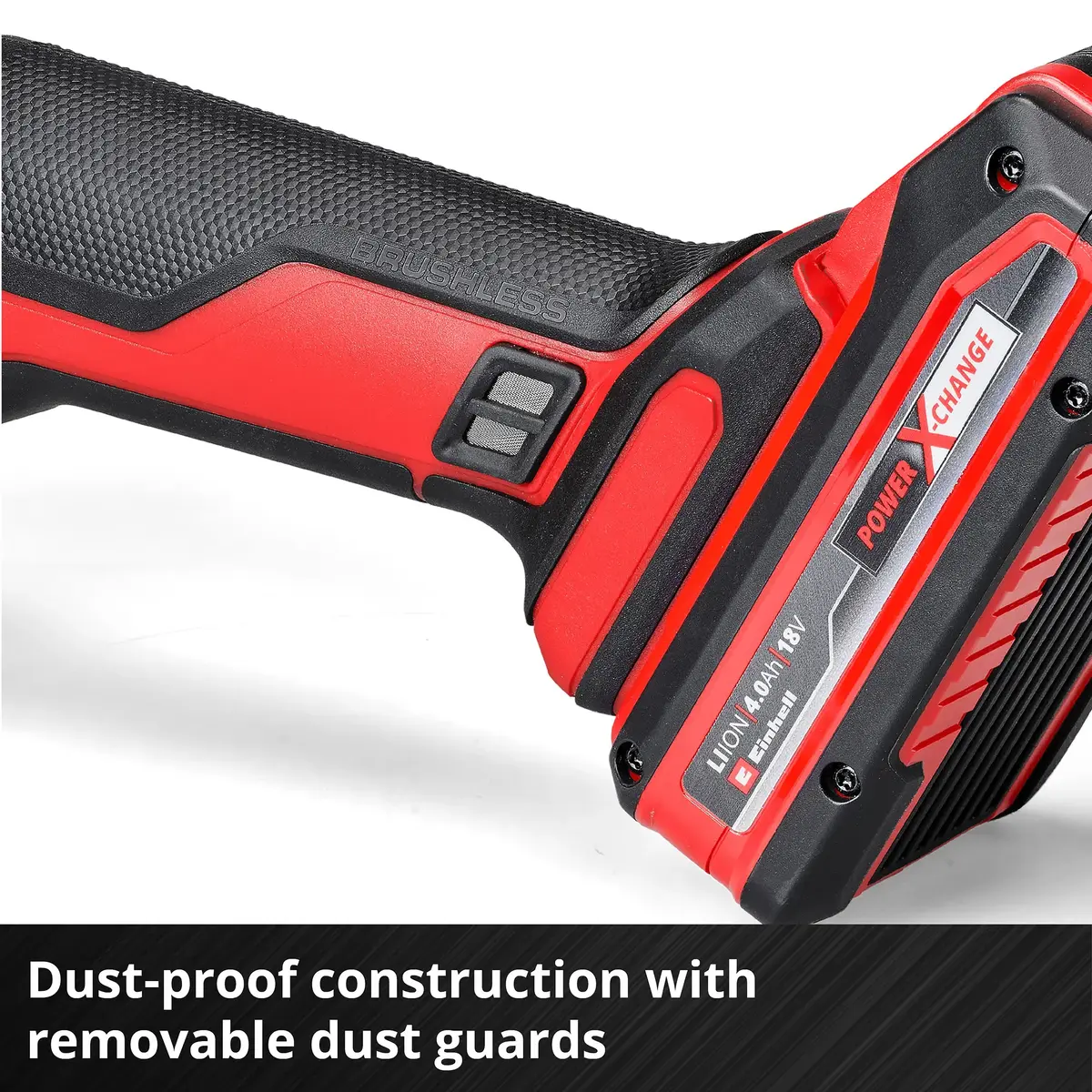 EINHELL AXXIO 18/115 cordless angle grinder body Photo 6