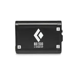 Rechargeable Battery Black Diamond BD 1500 — Portable replacement battery, model BD 1500, black