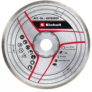 Алмазный отрезной диск EINHELL O 200 x 25.4 x 2.4 мм для плиткорезов
