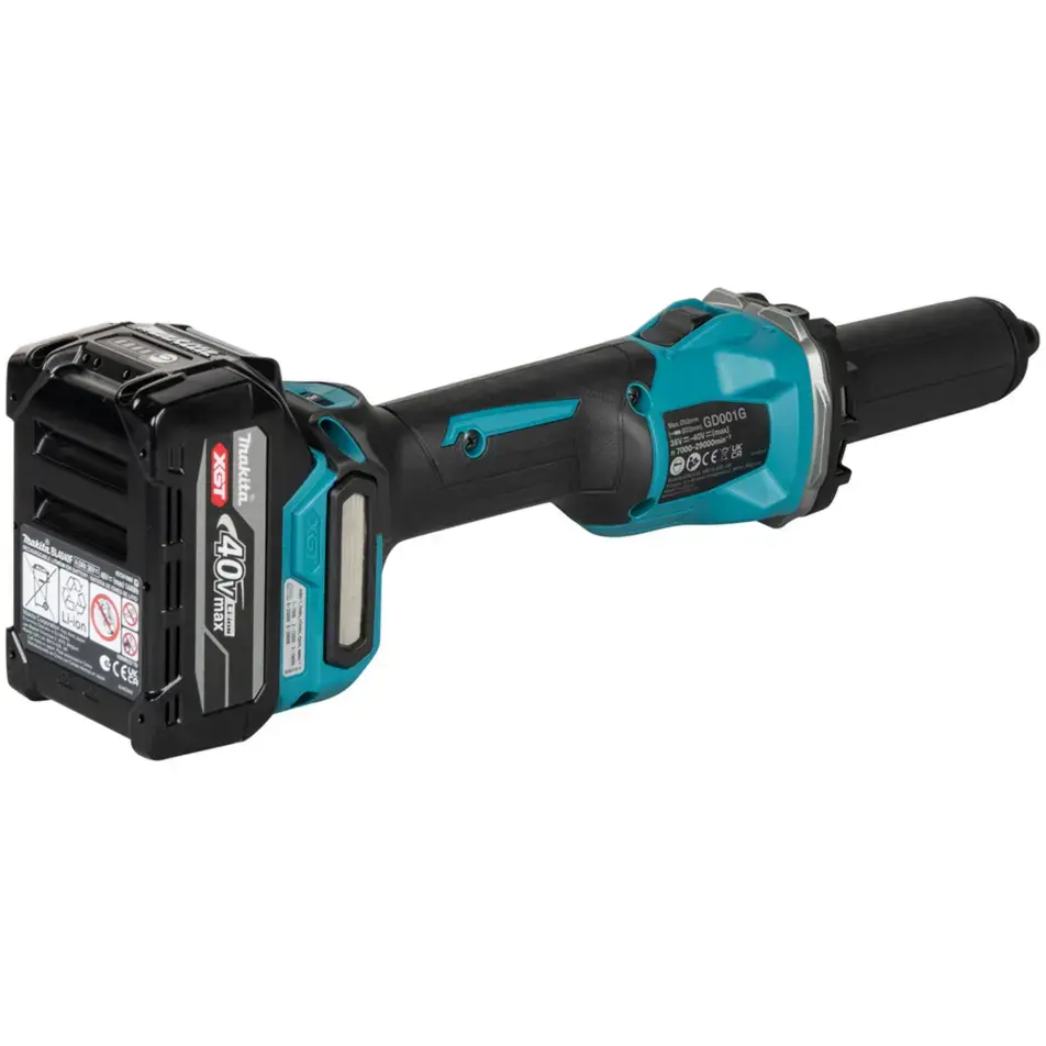 Makita GD001GZ XGT аккумуляторная прямая шлифмашина 40В Photo 4
