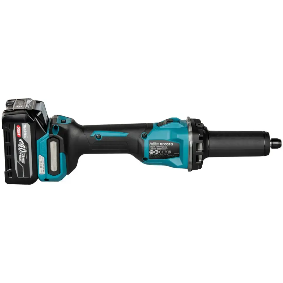 Makita GD001GZ XGT аккумуляторная прямая шлифмашина 40В Photo 5