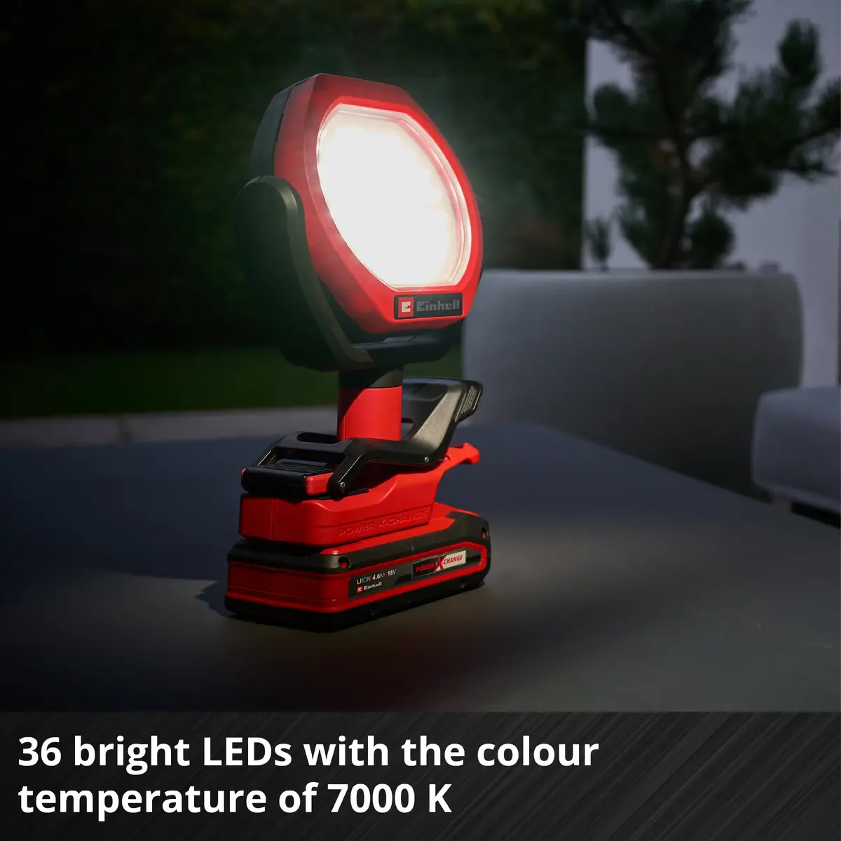 EINHELL GC-OL 18/1500 Li‑Solo беспроводной уличный LED‑светильник Photo 8