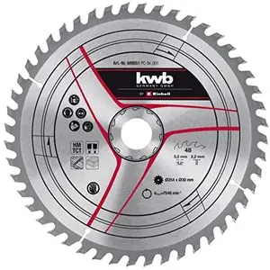 Circular saw blade EINHELL HM 254 x 30 mm, 3.2 mm kerf, 48 teeth — for sliding crosscut/miter saws and table saws