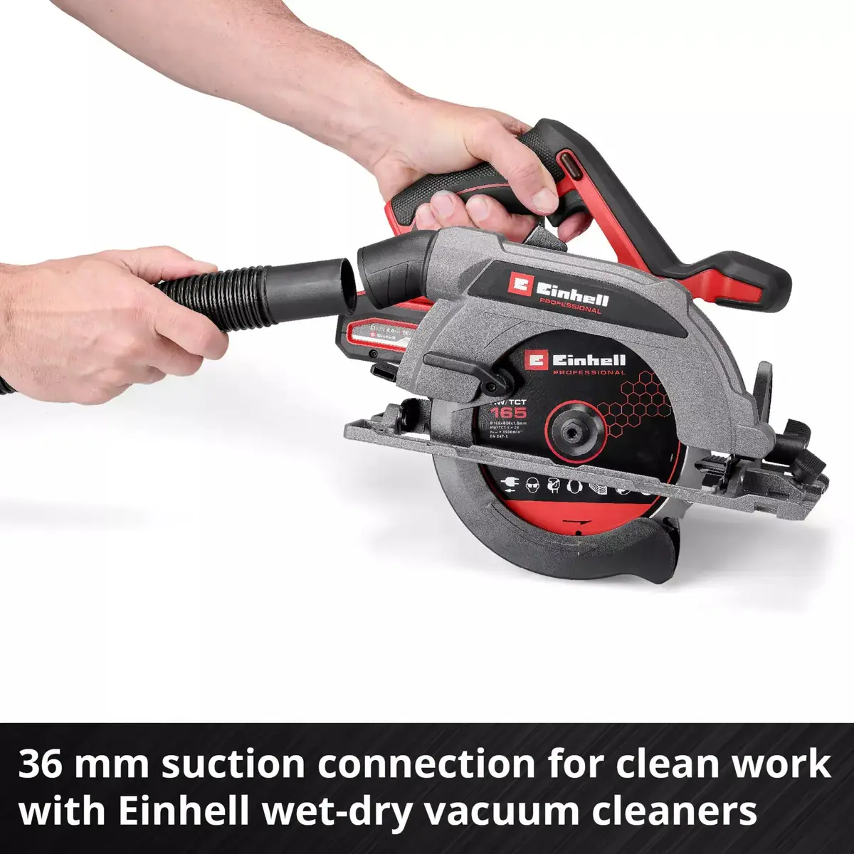 EINHELL Professional TP-CS 18/165 Li BL cordless circular saw Photo 5