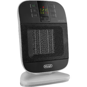 Fan heater DeLonghi HFX60V20 2000W, black