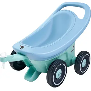 Baby walker Simba-Dickie BIG Buggy 3-in-1 — blue/turquoise, convertible design