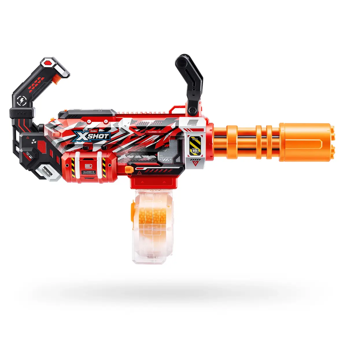 Zuru XSHOT Hyper Gel Gattlin Blaster gelblasteris Photo 3