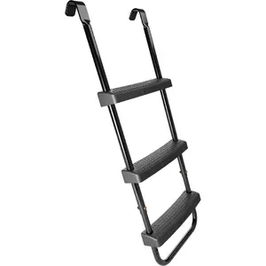 Trampoline ladder HUDORA universal 70–100 cm, black, adjustable safety steps