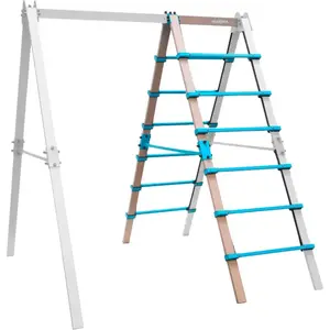 Дополнительный лестничный модуль HUDORA Swing Vario, бежево/бирюзовый, модель 64032