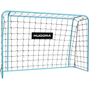 Футбольные ворота HUDORA Start 180 — складные дворовые ворота, синие