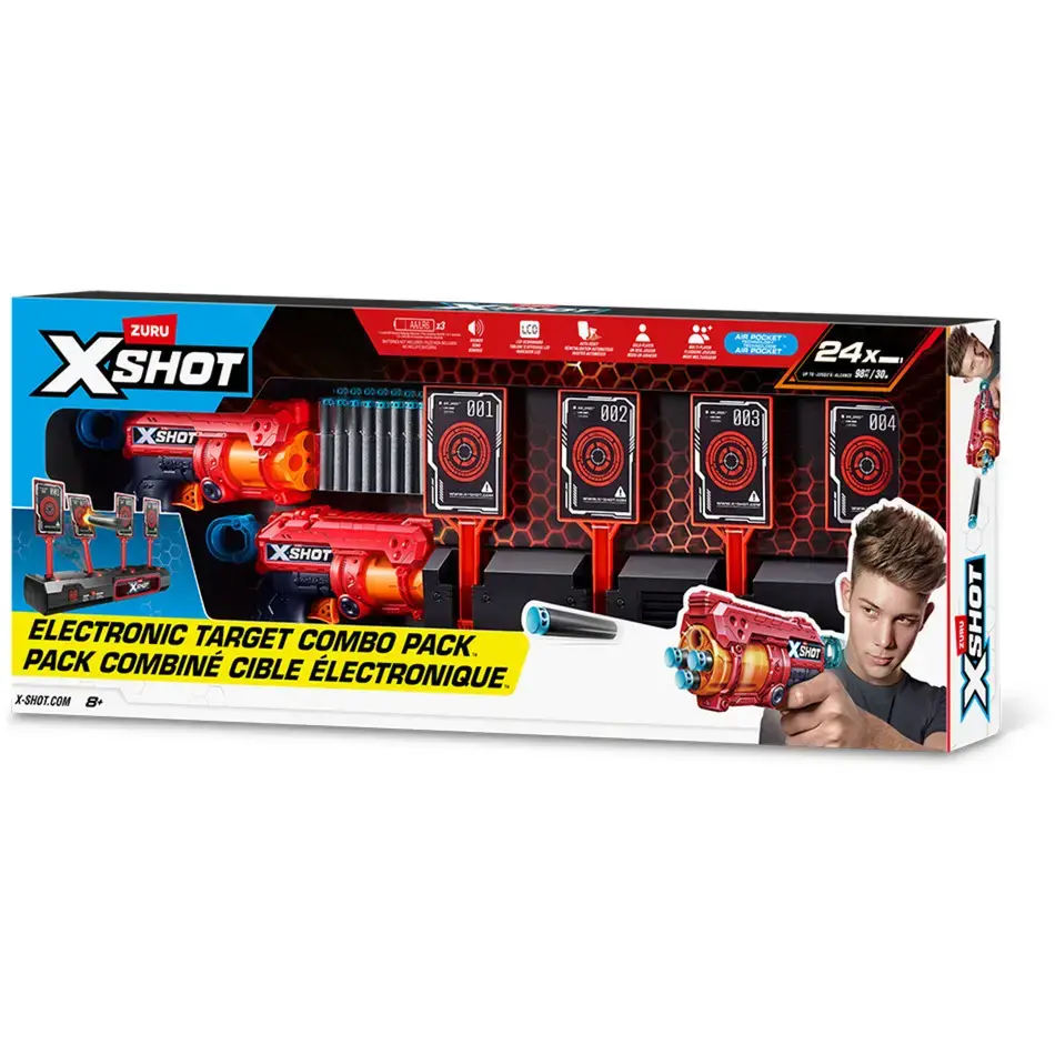 Zuru XSHOT Interactive Target и Fury 4 — набор из 2 Photo 4