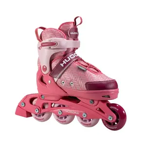 Inline skates HUDORA Mia 2.0 adjustable size 37–40, pink