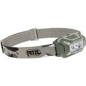 Headlamp Petzl Aria 2 RGB LED, light brown/green