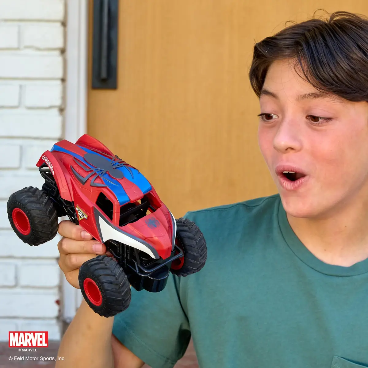 Spin Master Радиоуправляемый монстр-трак Spider-Man Photo 6