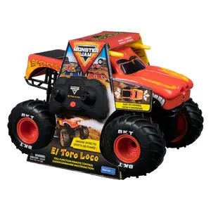 Remote Control Monster Truck Spin Master Monster Jam Toro Loco RC - licensed toy truck