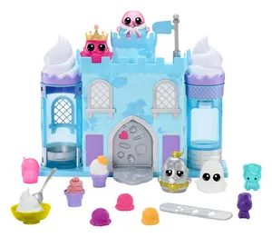 Toy dough playset MGA Entertainment DohKins Ice Cream Castle kneading set