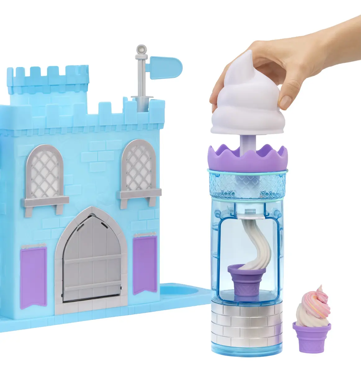 MGA Entertainment DohKins Ice Cream Castle kneading set Photo 7