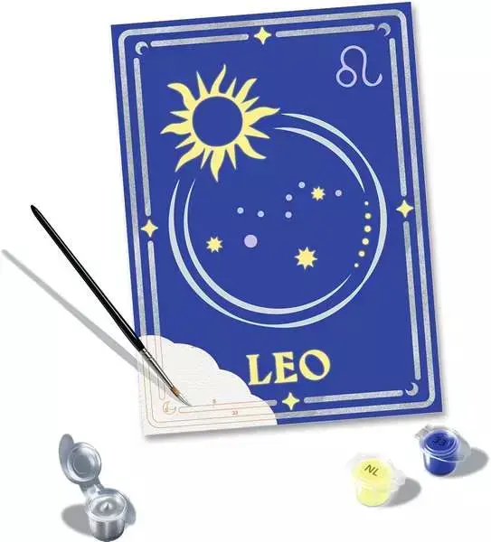 Ravensburger CreArt painting kit Zodiac Leo 23743 Photo 3