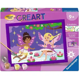Krāsošanas komplekts Ravensburger CreArt – „Burvju draugi” (bērnu mākslas komplekts)