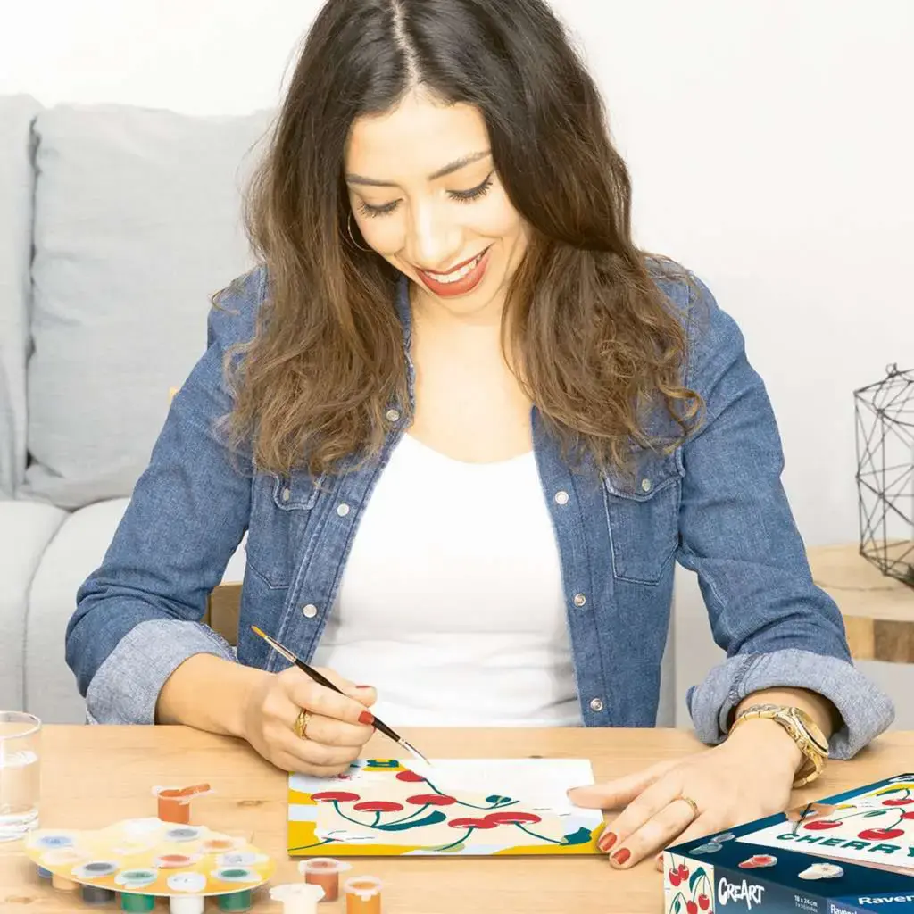 Ravensburger CreArt gleznošanas komplekts – ķirši 25514 Photo 5