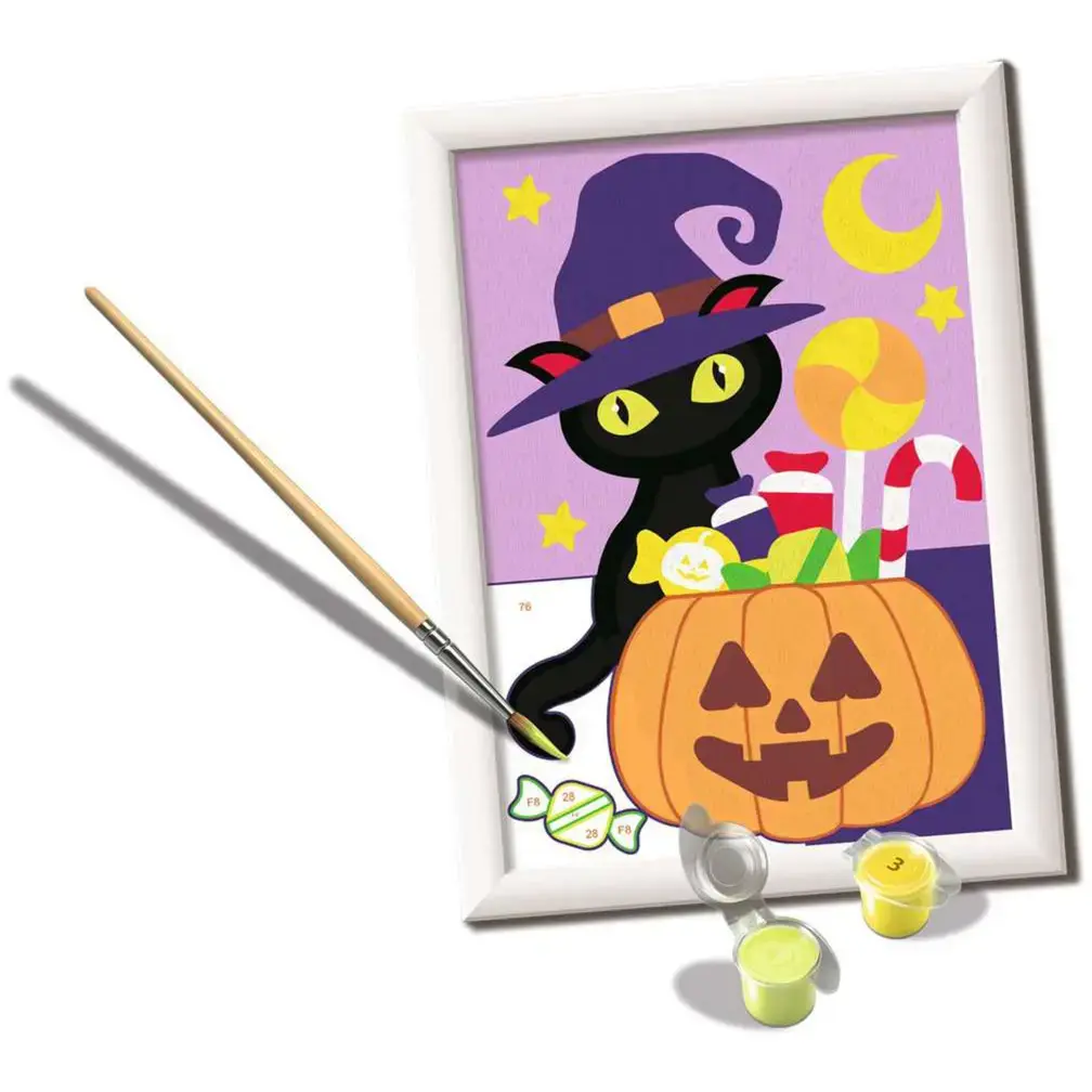 Ravensburger CreArt gleznošanas komplekts — Trick or Treating Photo 3