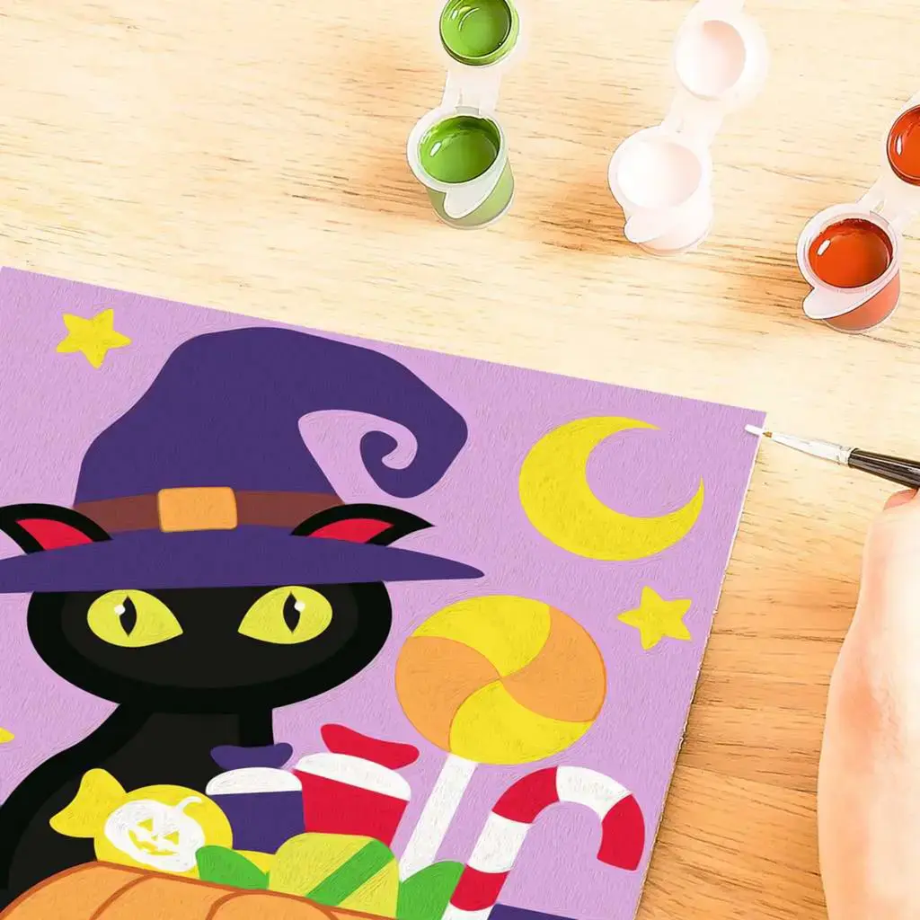 Ravensburger CreArt gleznošanas komplekts — Trick or Treating Photo 4