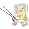Ravensburger CreArt painting kit Cute domestic pig Photo 3