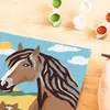 Ravensburger CreArt gleznošanas komplekts — zirgs un kaķēns Photo 4