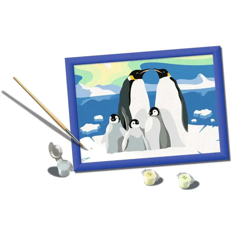 Ravensburger CreArt «Семья пингвинов» набор 25888 Photo 3