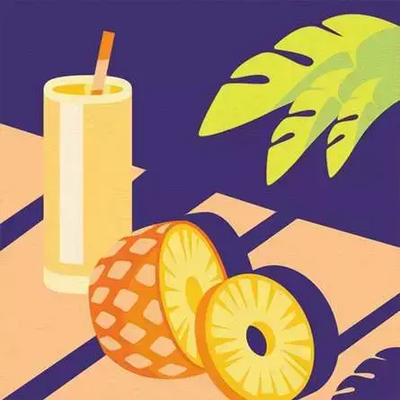 Ravensburger CreArt Mocktail Pineapple 25560 — набор Photo 2